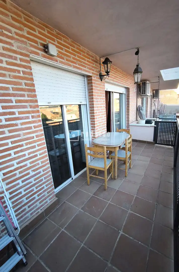 Terrasse von Wohnung zur Miete in Calera y Chozas mit Heizung, Terrasse und Abstellraum