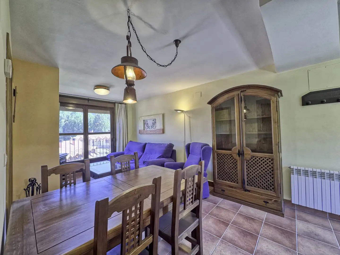Sala de estar de Piso en venta en Alcalá de la Selva con Calefacción