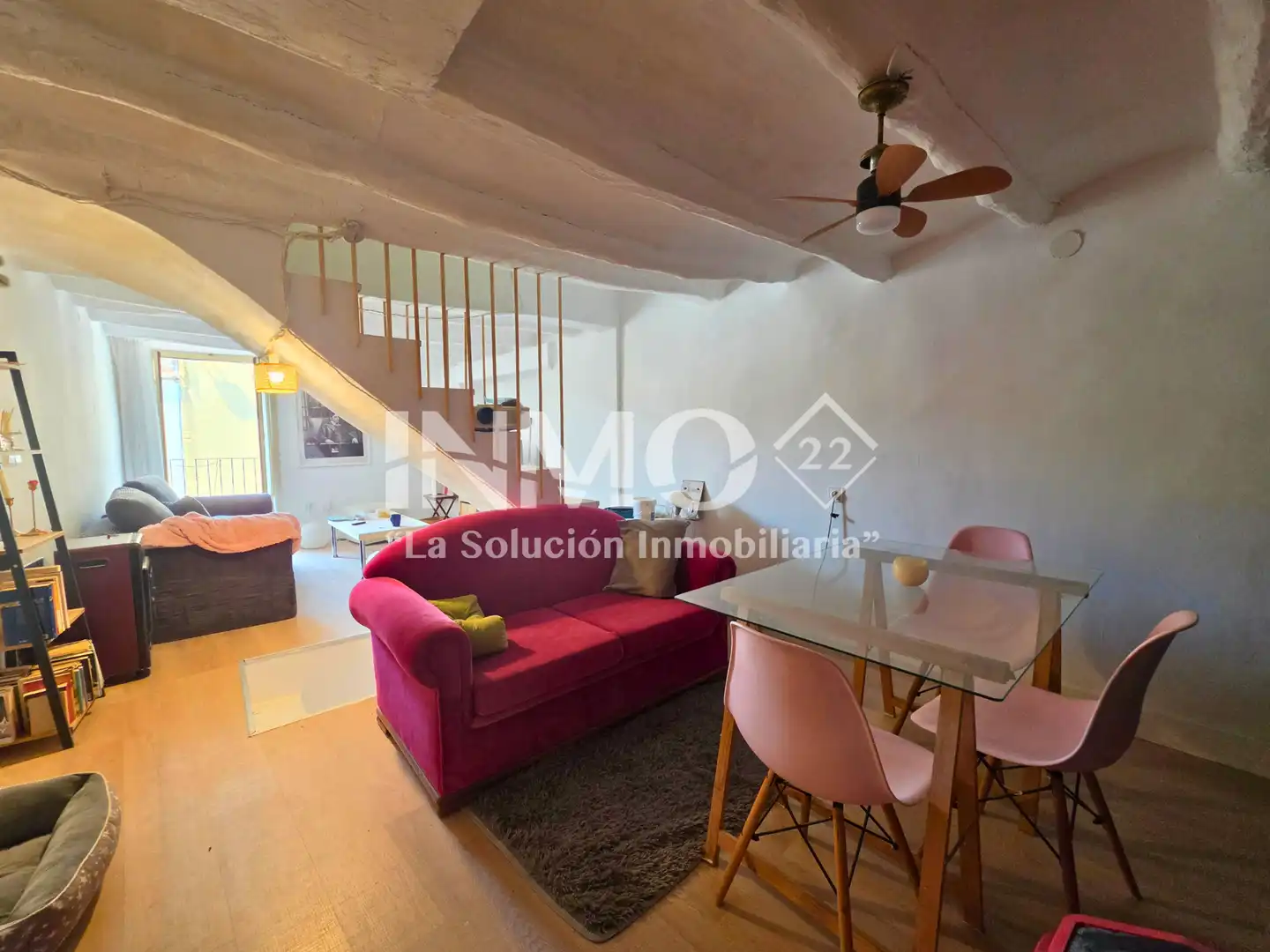Living room of Houses for sale in Mont-roig del Camp  with Parquet flooring, Storage room and Furnished