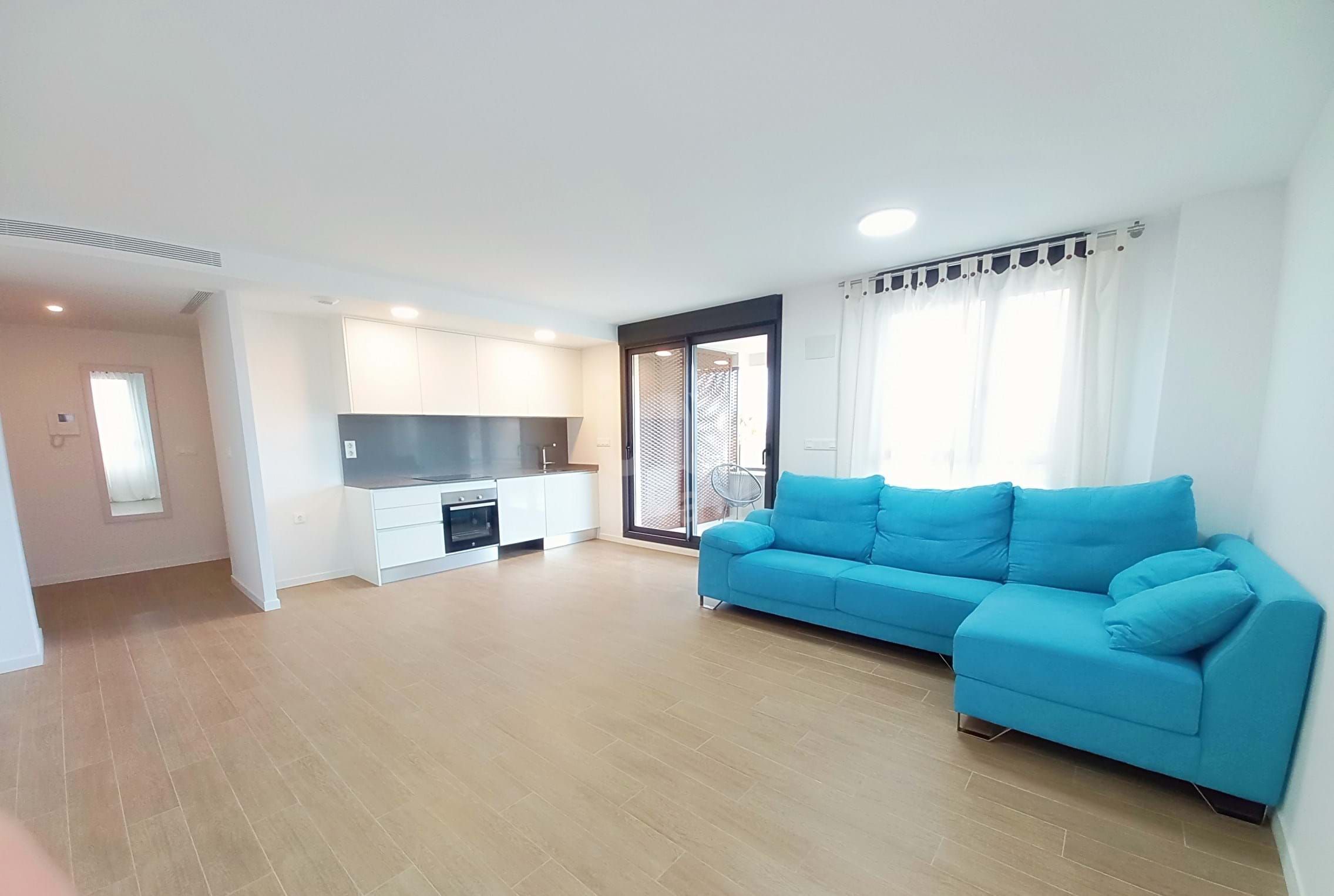 Sala de estar de Piso en venta en El Campello con Aire acondicionado, Terraza y Piscina