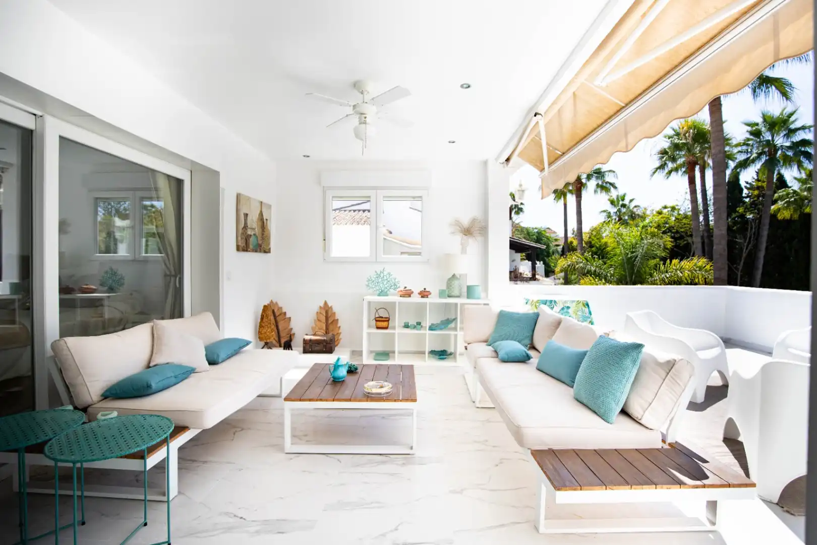 Terrace of Flat for rent in Marbella  with Air Conditioner, Heating and Terrace
