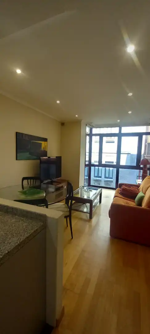 Sala de estar de Apartamento en venta en Gijón  con Calefacción, Amueblado y Horno