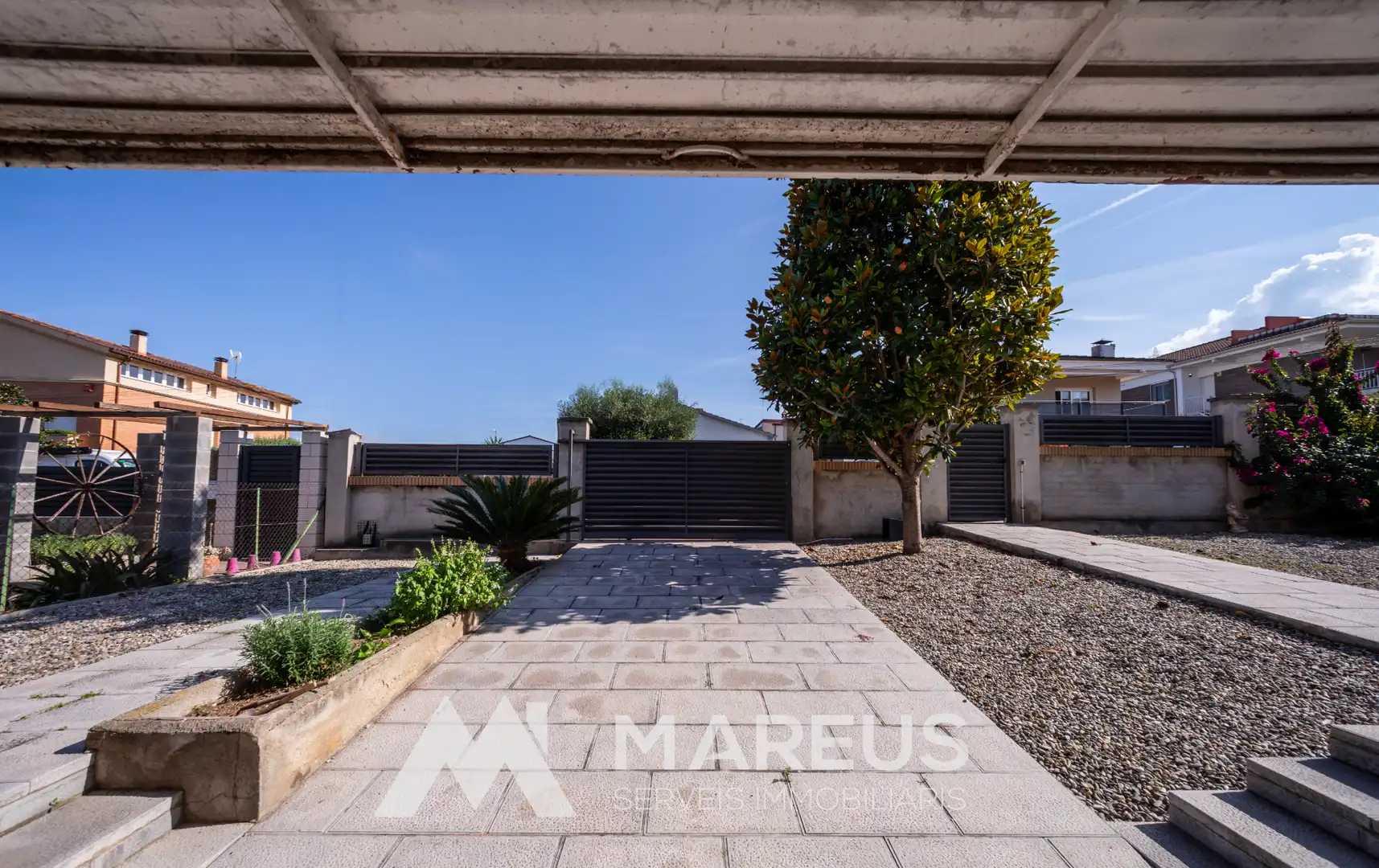 Exterior view of Houses for sale in Sant Esteve Sesrovires  with Heating, Private garden and Terrace