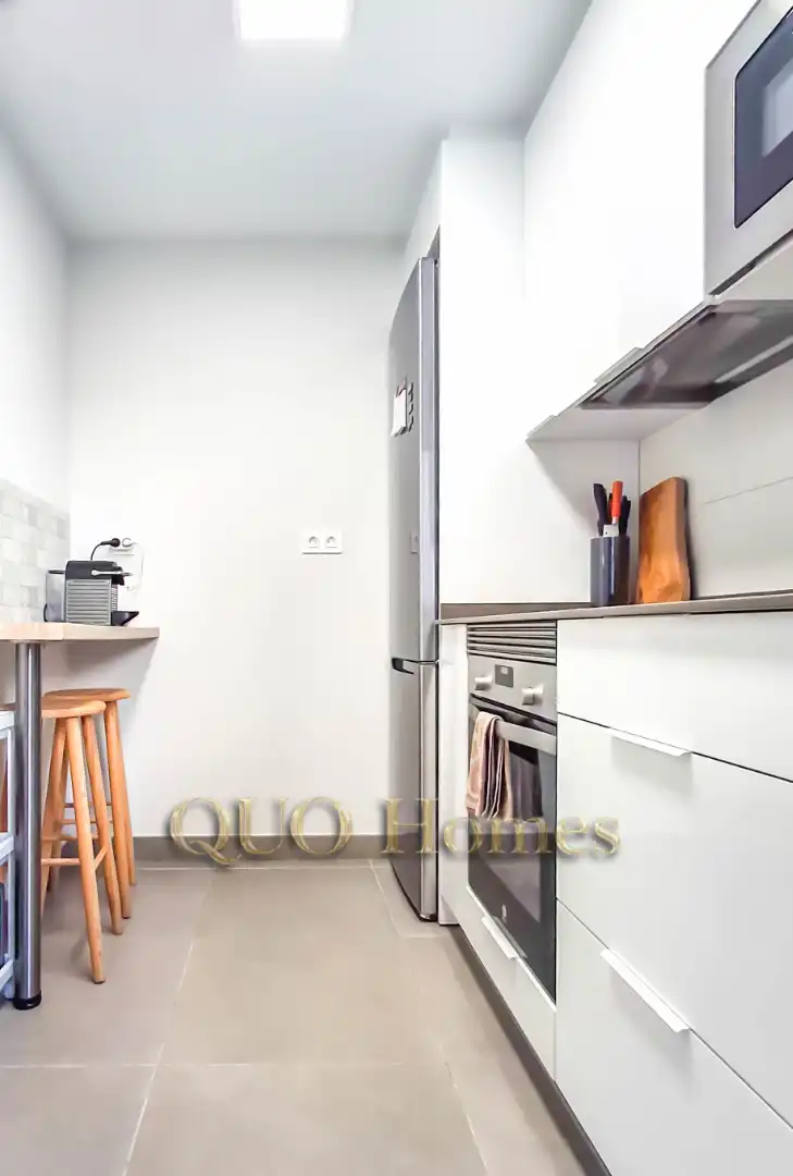 Kitchen of Flat for sale in Jerez de la Frontera  with Air Conditioner and Furnished