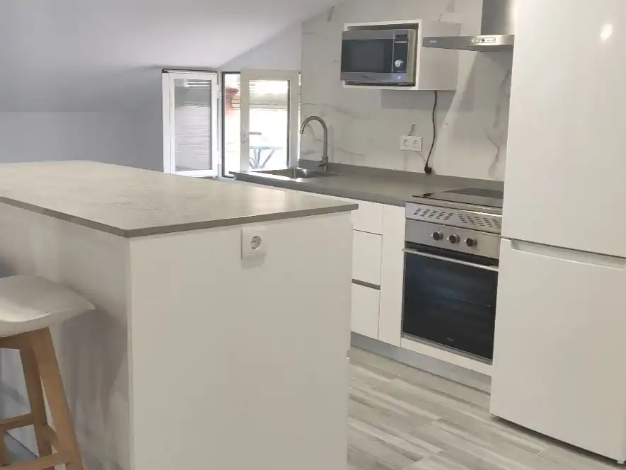 Küche von Wohnung zur Miete in La Solana   mit Klimaanlage, Terrasse und Abstellraum