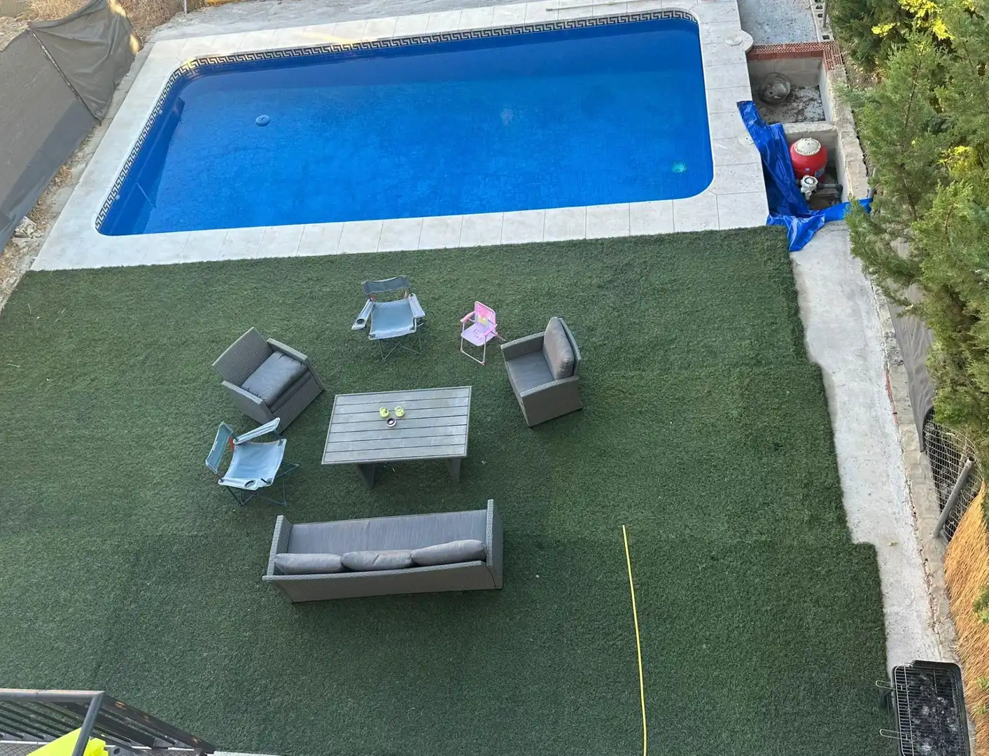 Piscina de Casa o xalet en venda en Córdoba amb Aire condicionat, Jardí privat i Terrassa