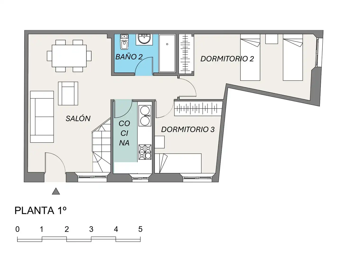 Maisonette zum Verkauf in Córdoba mit Klimaanlage und Heizung