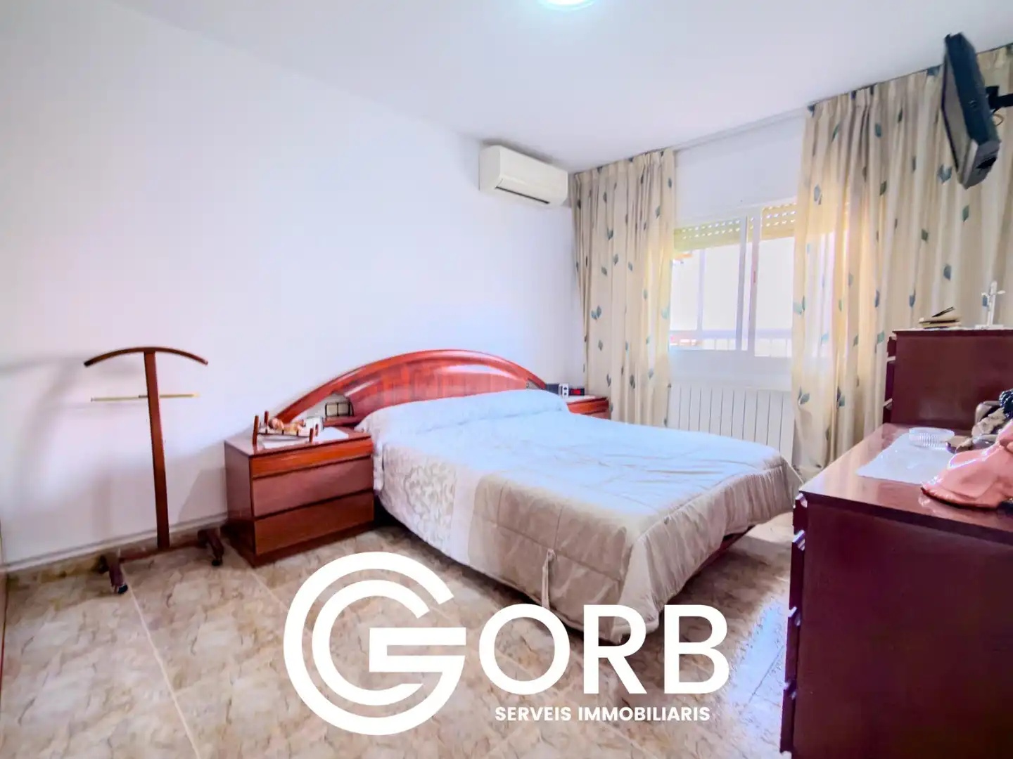 Schlafzimmer von Wohnung zum Verkauf in Mataró mit Klimaanlage, Heizung und Terrasse