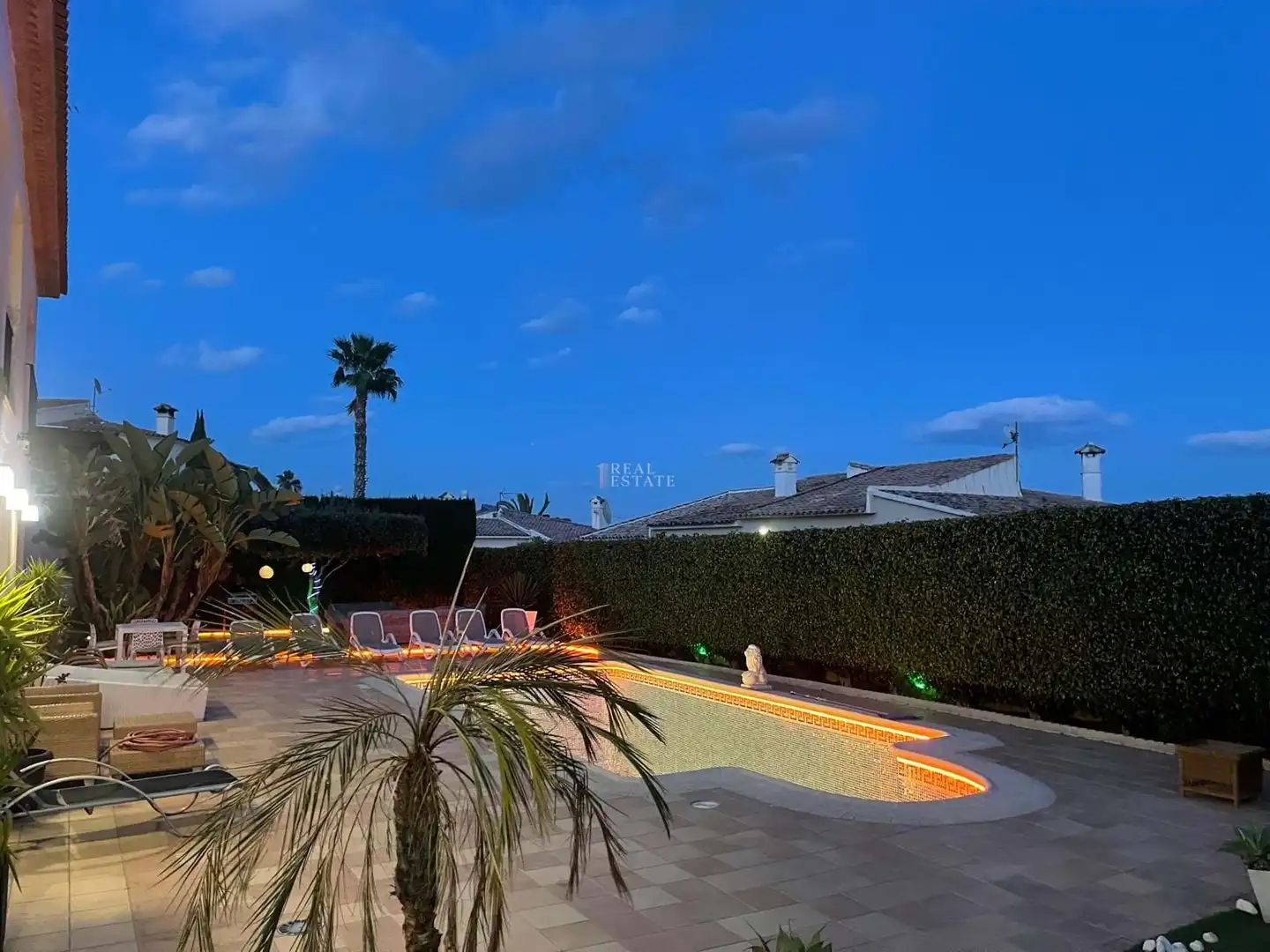 Swimming pool of Houses for sale in L'Alfàs del Pi  with Air Conditioner, Terrace and Storage room