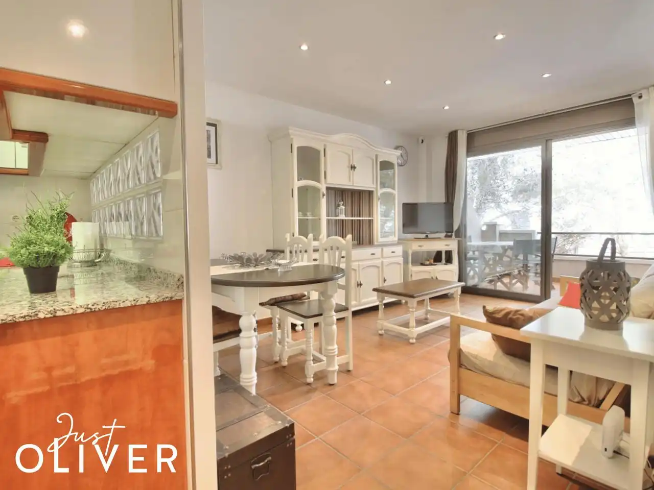 Cocina de Apartamento en venta en Salou con Terraza, Trastero y Amueblado