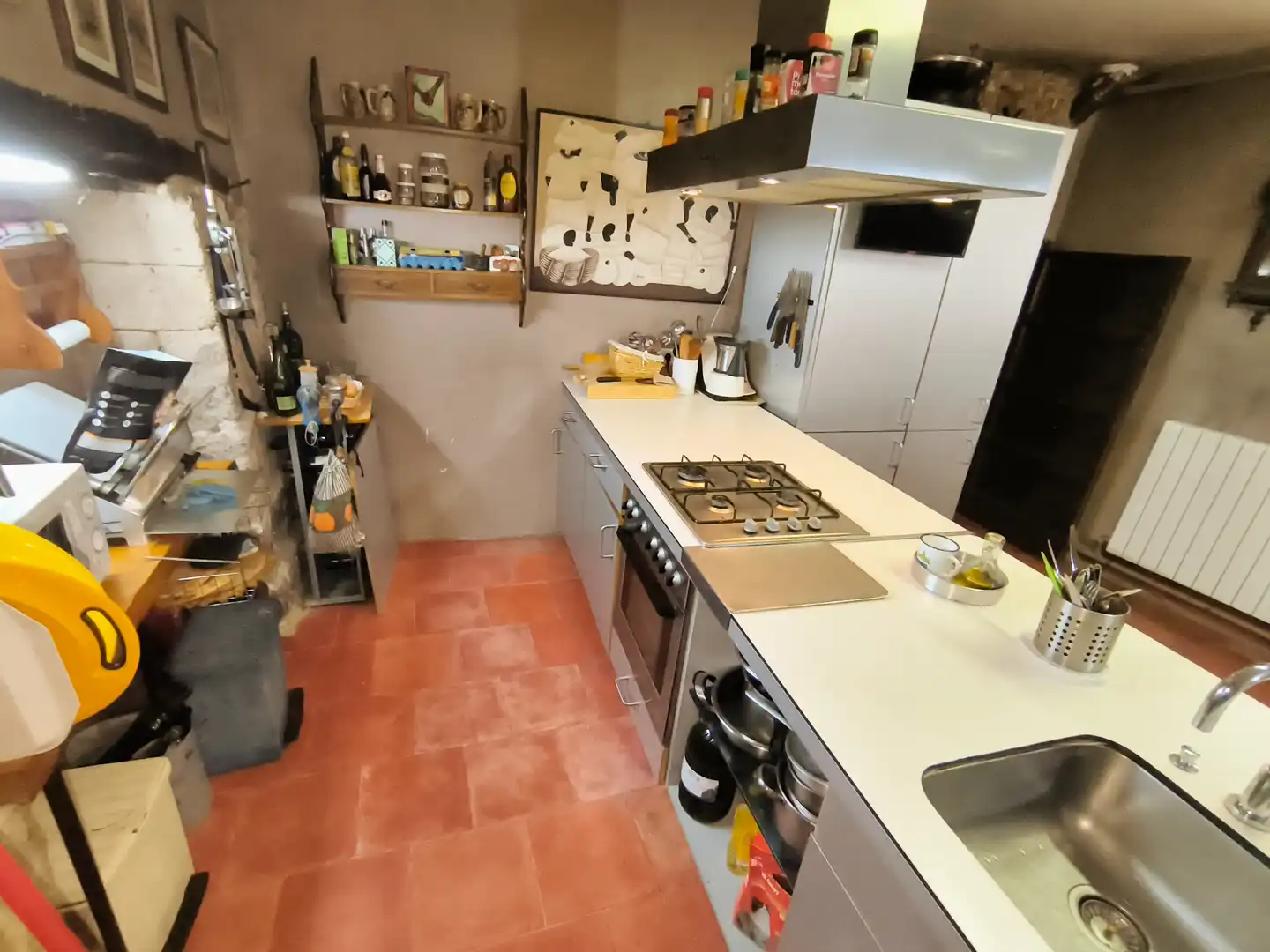 Cocina de Finca rústica en venta en Amusco, Palencia