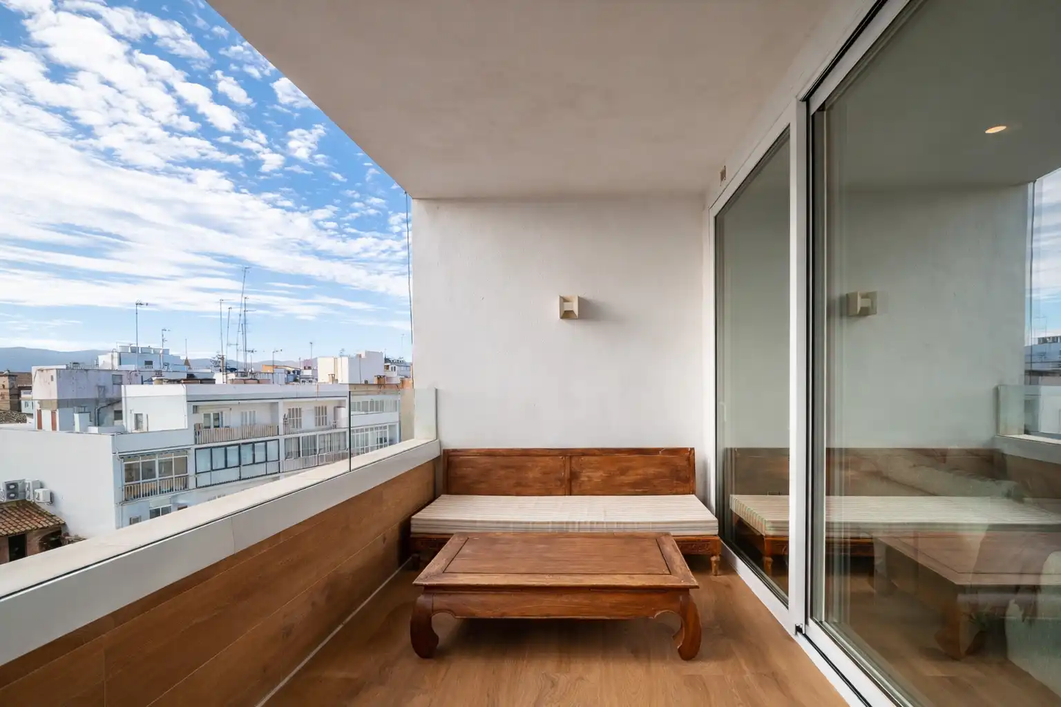 Balcony of Apartments for sale in  Palma de Mallorca  with Air Conditioner and Balcony