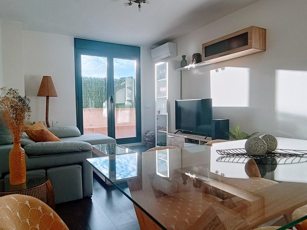 Sala d'estar de Pis de lloguer en Collado Villalba amb Aire condicionat, Calefacció i Terrassa