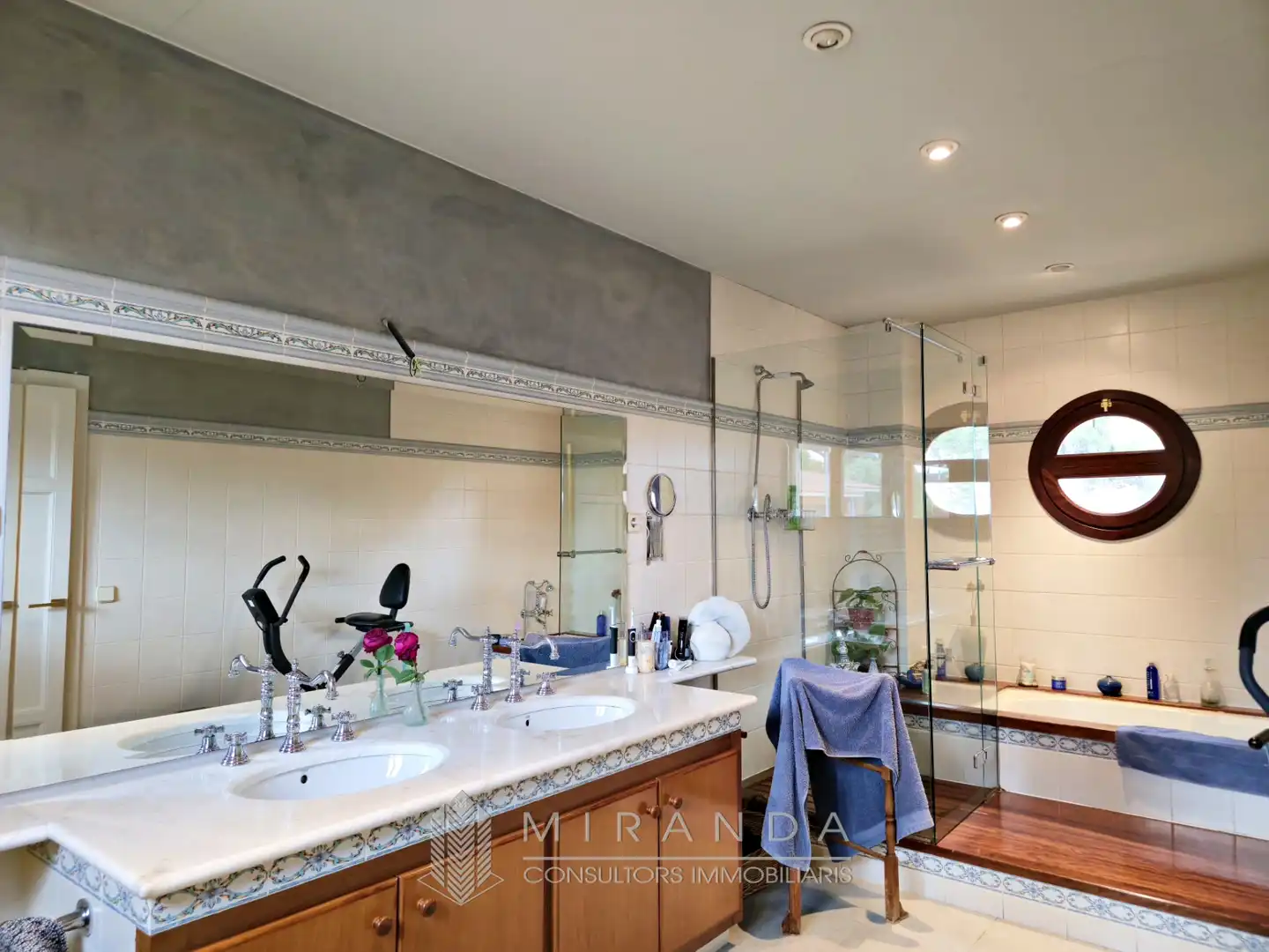 Baño de Casa o chalet en venta en L'Ametlla del Vallès con Aire acondicionado, Jardín privado y Terraza