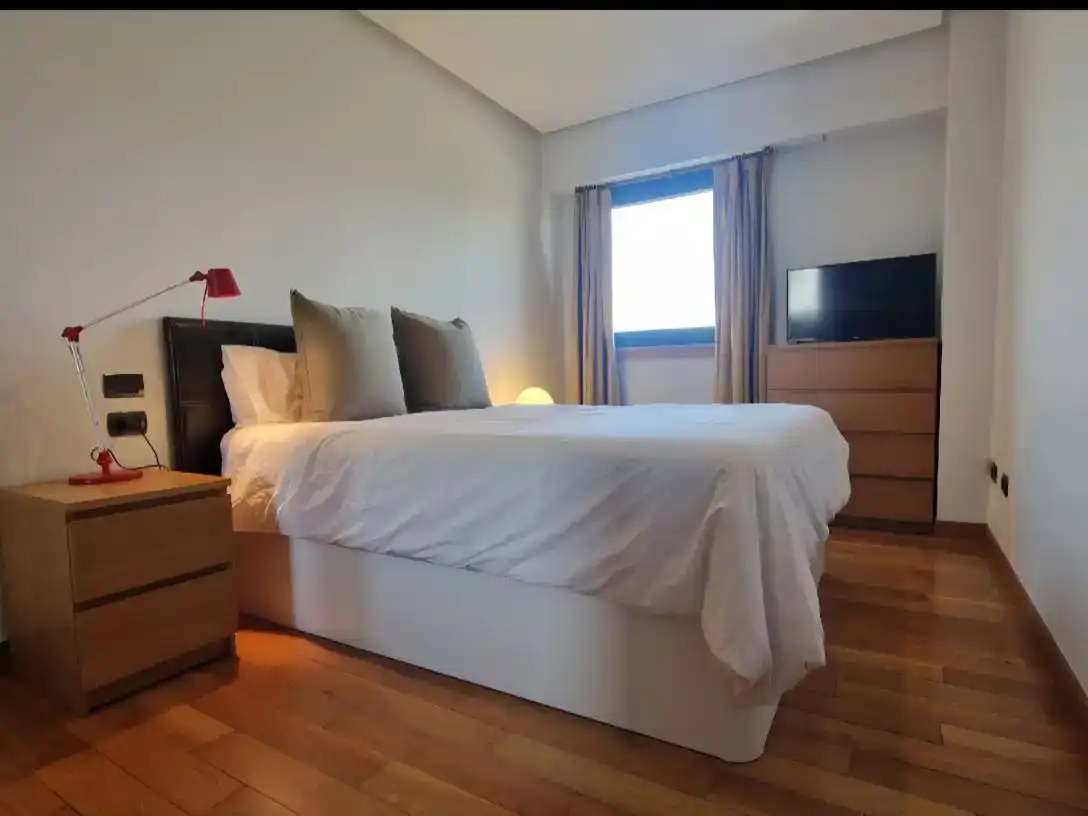 Bedroom of Flat for rent in Vigo   with Parquet flooring and Furnished