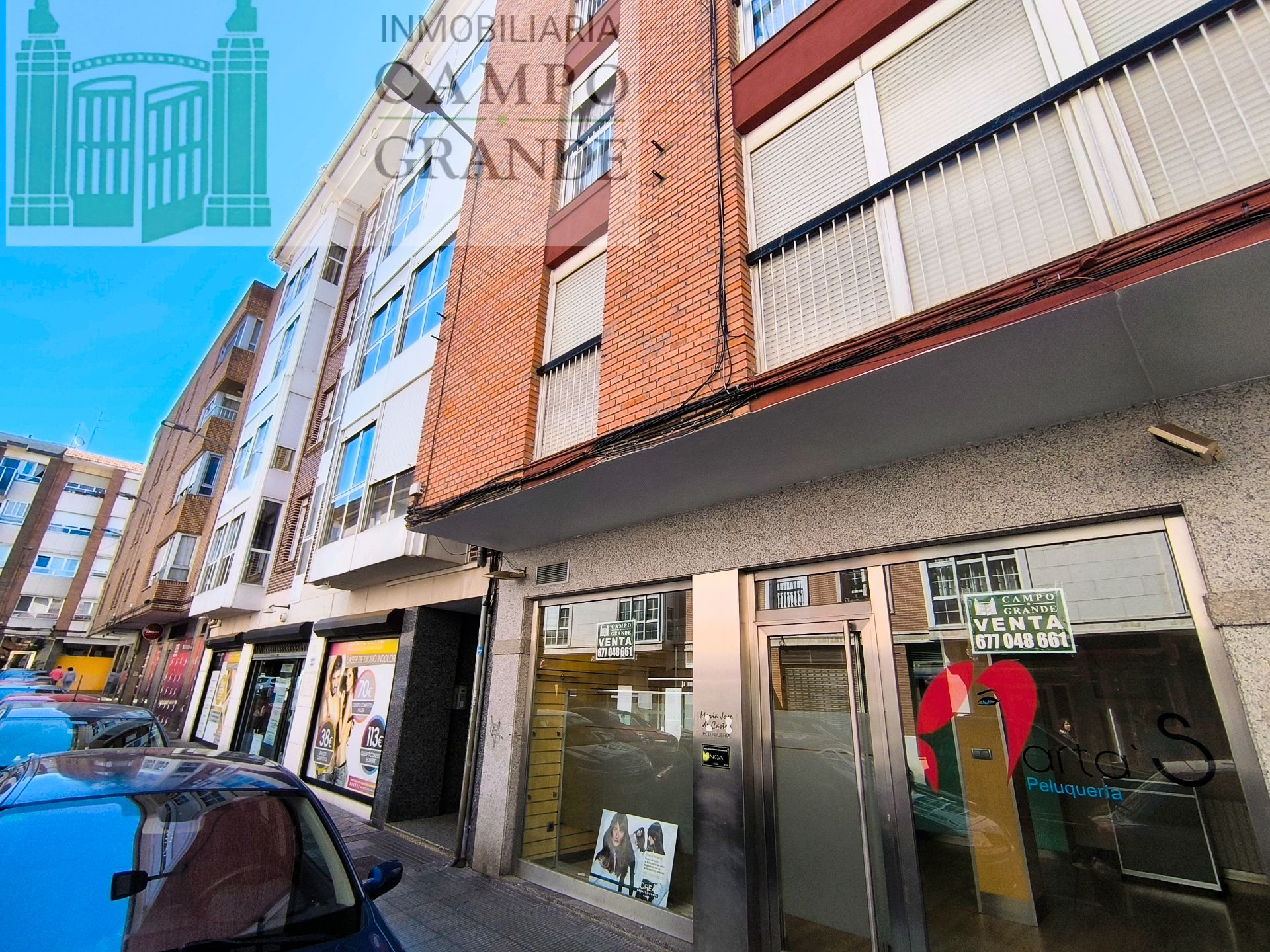 Vista exterior de Local en venta en Palencia Capital con Calefacción y Amueblado