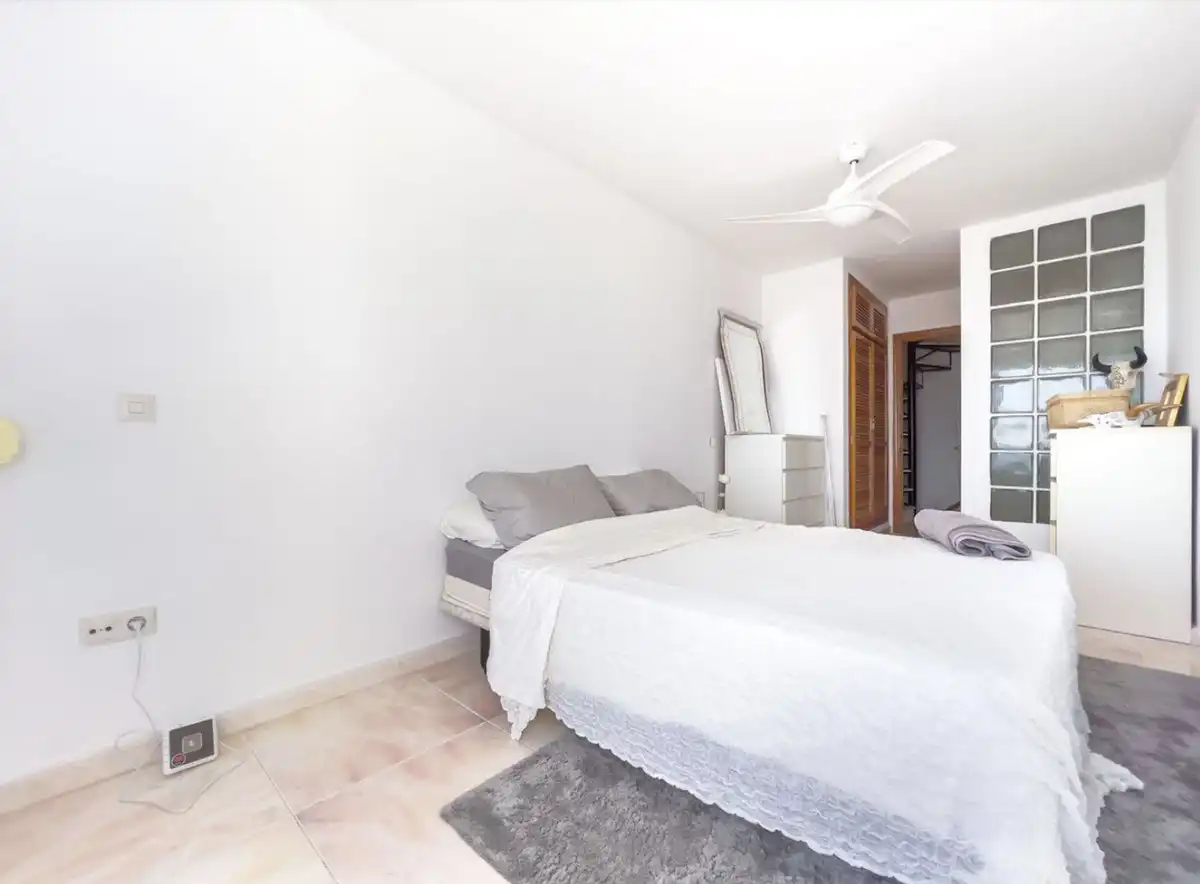 Dormitori de Casa adosada en venda en Manilva amb Aire condicionat, Jardí privat i Terrassa