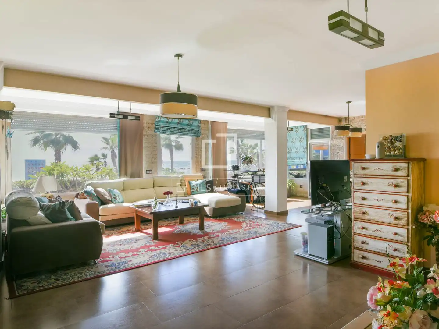 Living room of Flat for sale in Torrox  with Air Conditioner and Terrace
