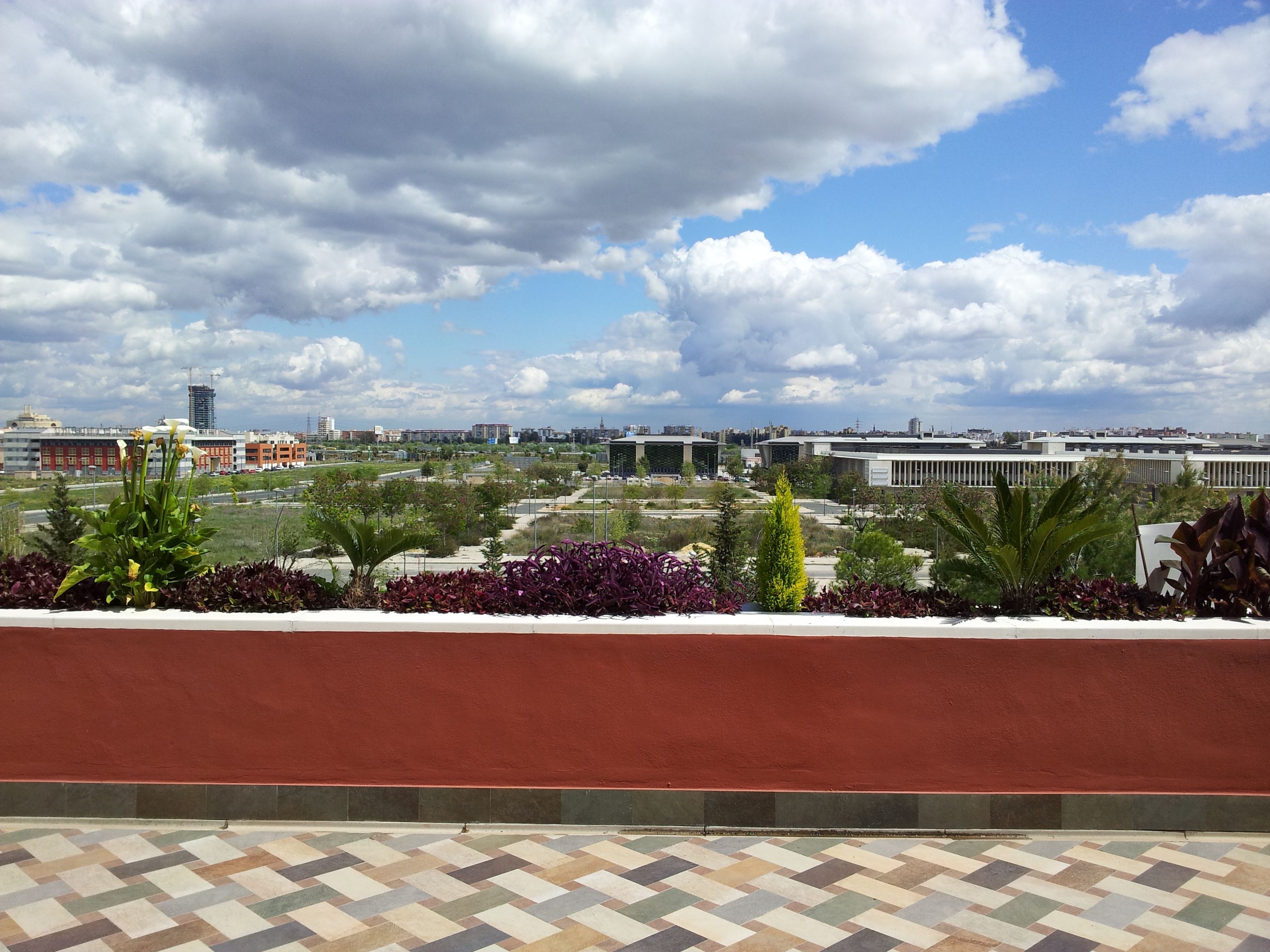 Terrace of Flat for sale in Camas  with Air Conditioner, Heating and Parquet flooring
