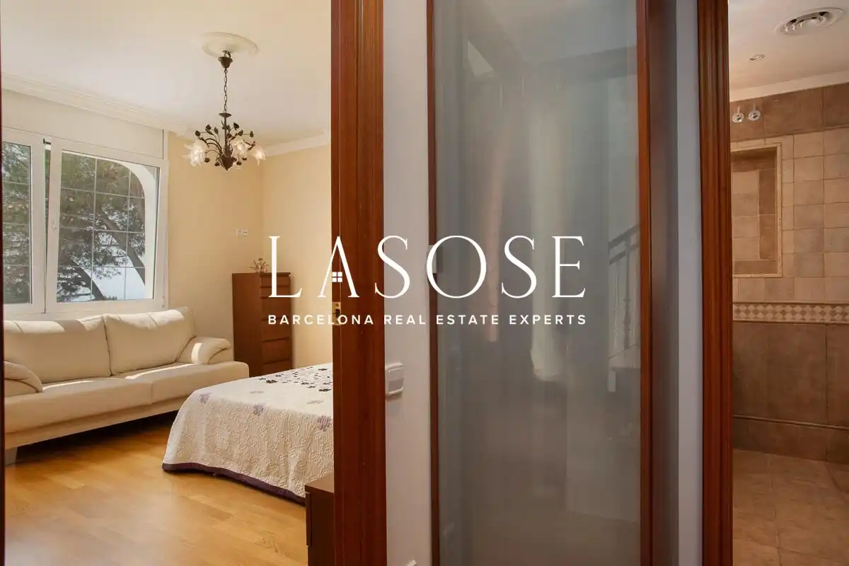 Bedroom of Houses for sale in Arenys de Munt  with Air Conditioner, Private garden and Terrace