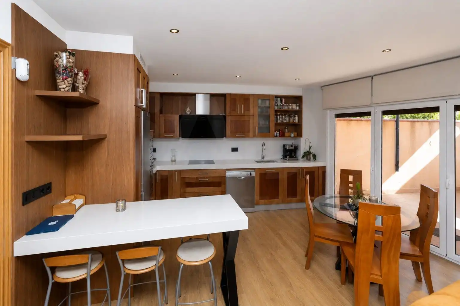 Cocina de Casa o chalet en venta en León Capital  con Calefacción y Terraza