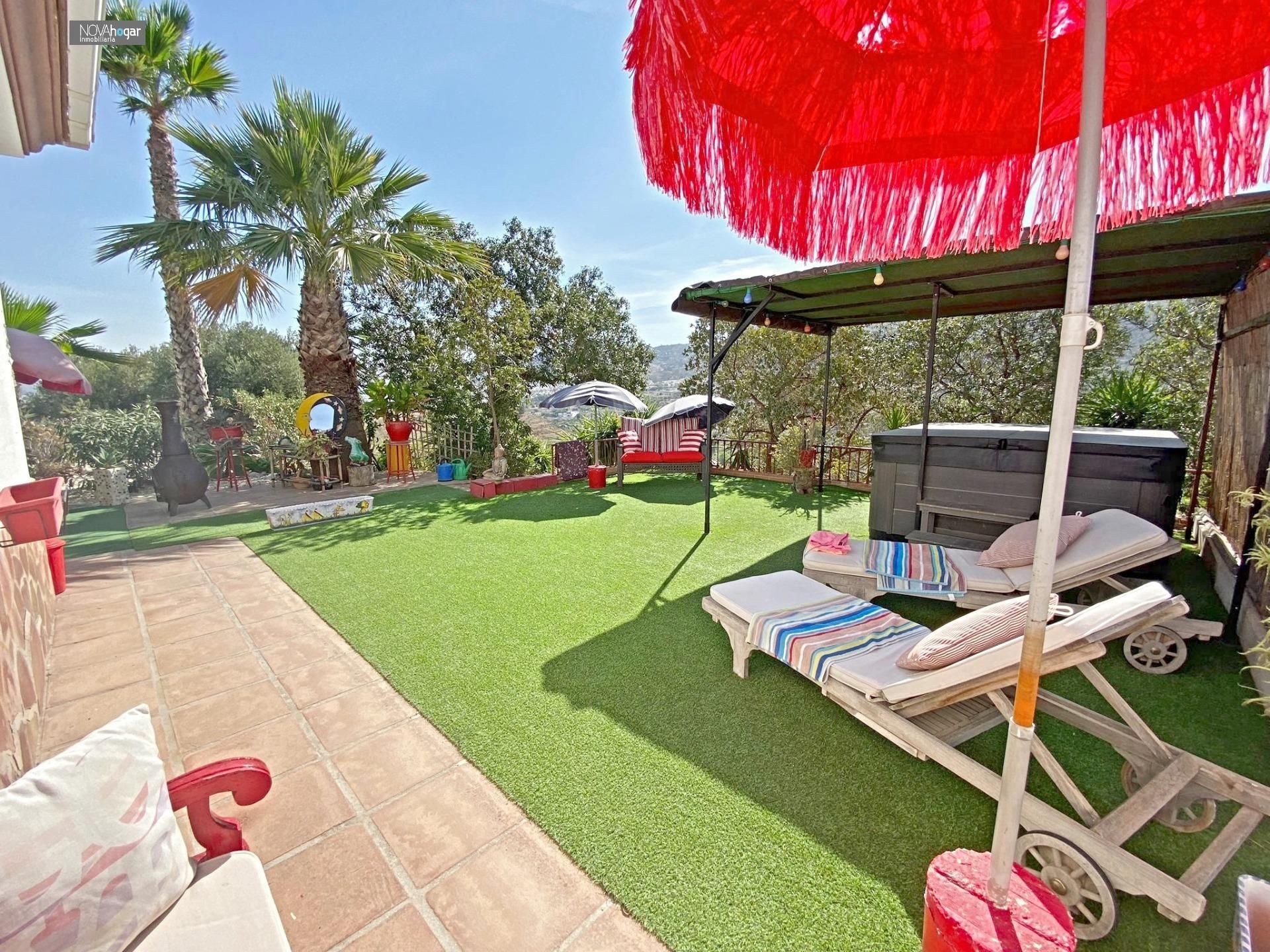 Terrasse von Country house zum verkauf in Cártama mit Whirlpool