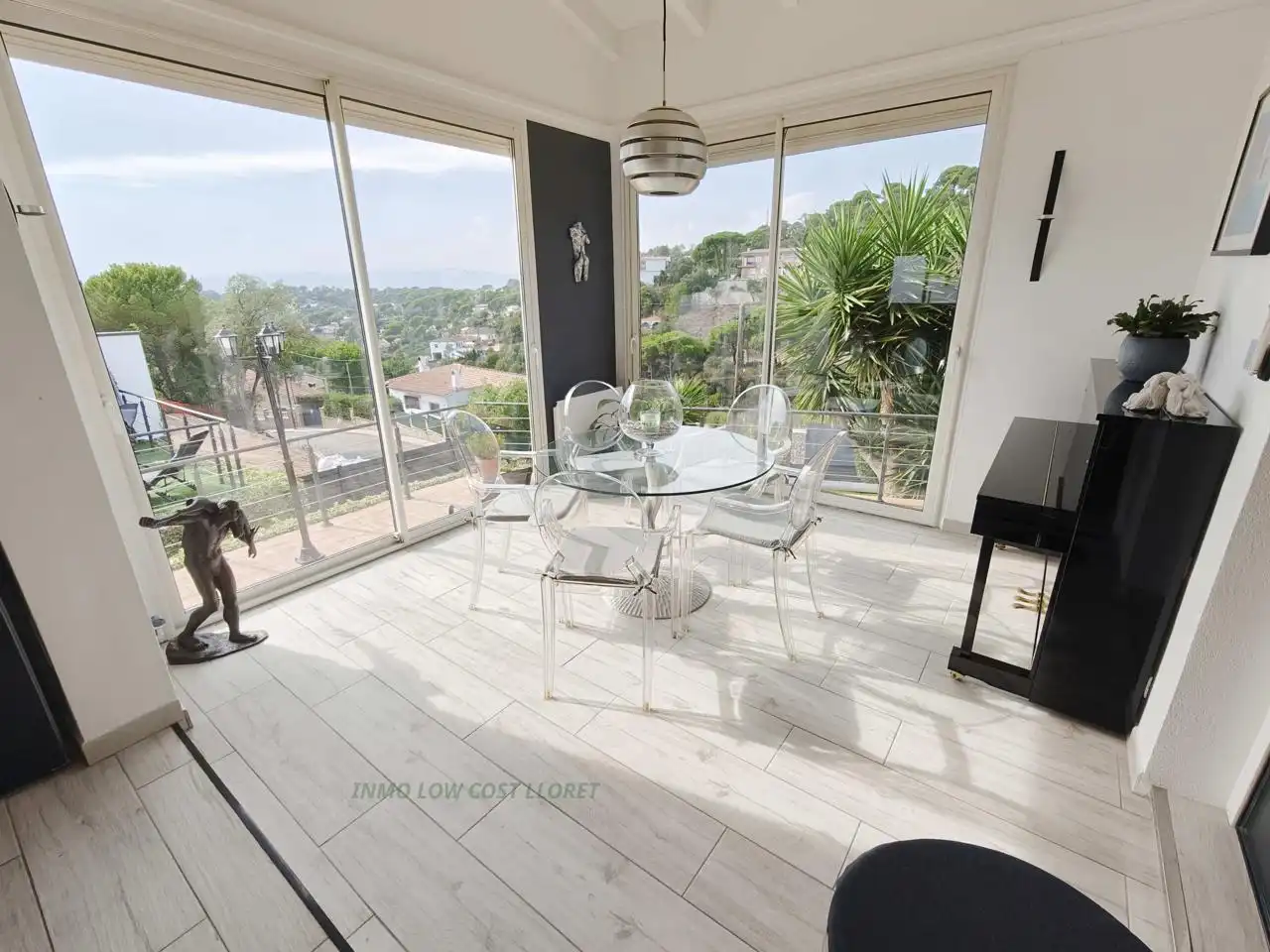 Menjador de Casa o xalet en venda en Vidreres amb Aire condicionat, Jardí privat i Terrassa