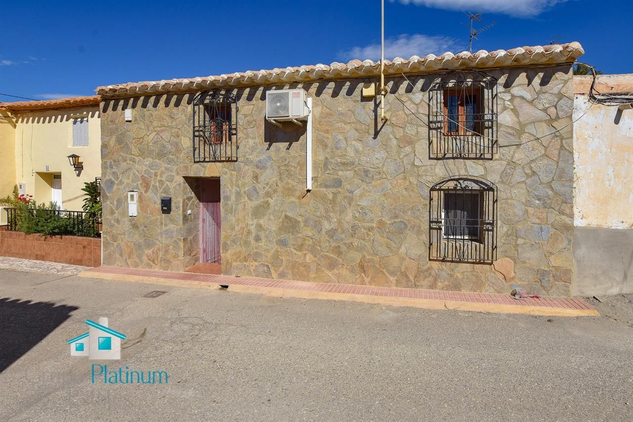 Exterior view of Single-family semi-detached for sale in Huércal-Overa  with Heating, Swimming Pool and Furnished