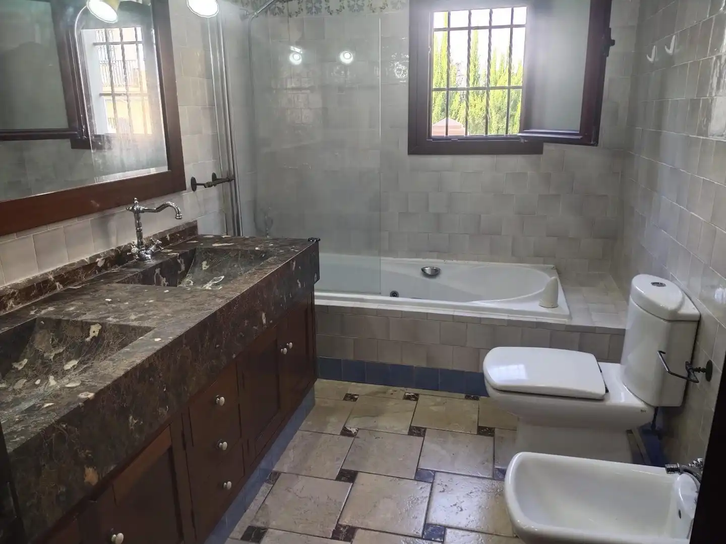 Baño de Casa o chalet en venta en Chipiona con Aire acondicionado, Calefacción y Jardín privado