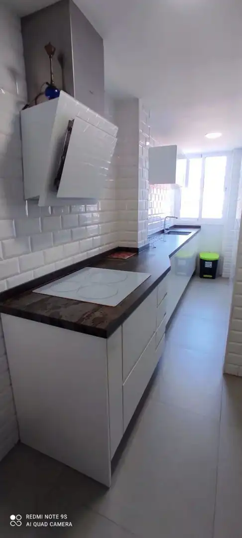Cocina de Piso de alquiler en Málaga con Aire acondicionado, Amueblado y Balcón