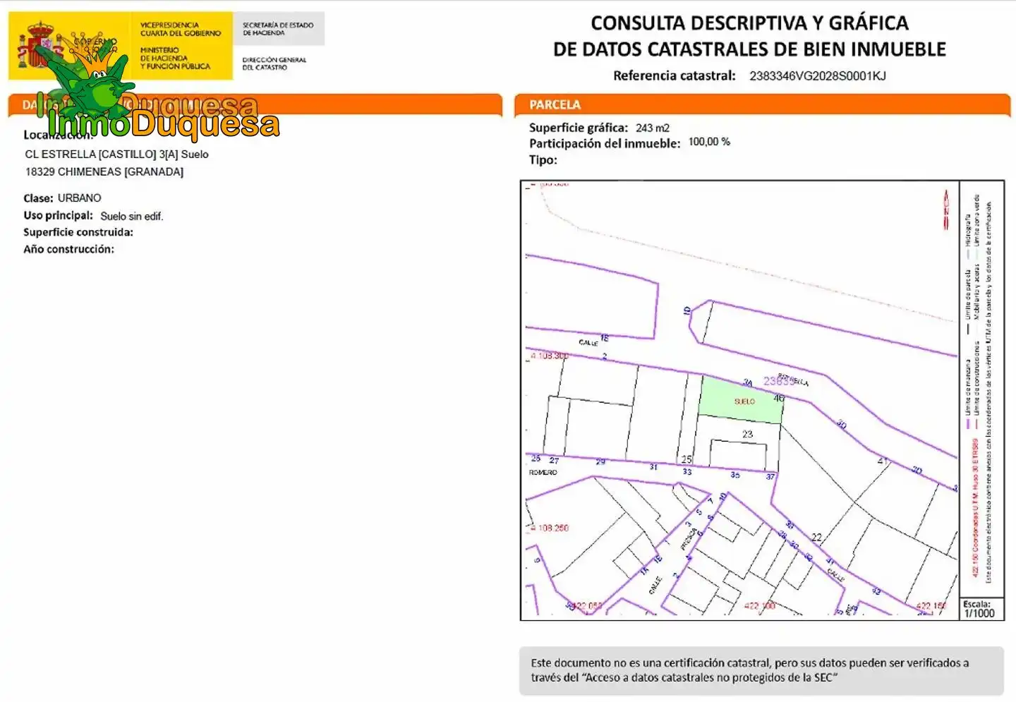 Residencial en venta en Chimeneas