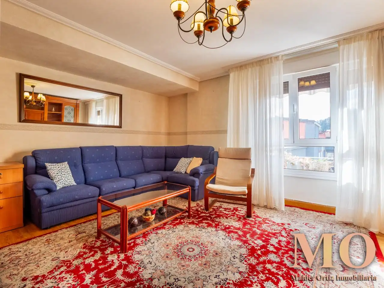 Wohnzimmer von Wohnung zum Verkauf in Bergara mit Heizung