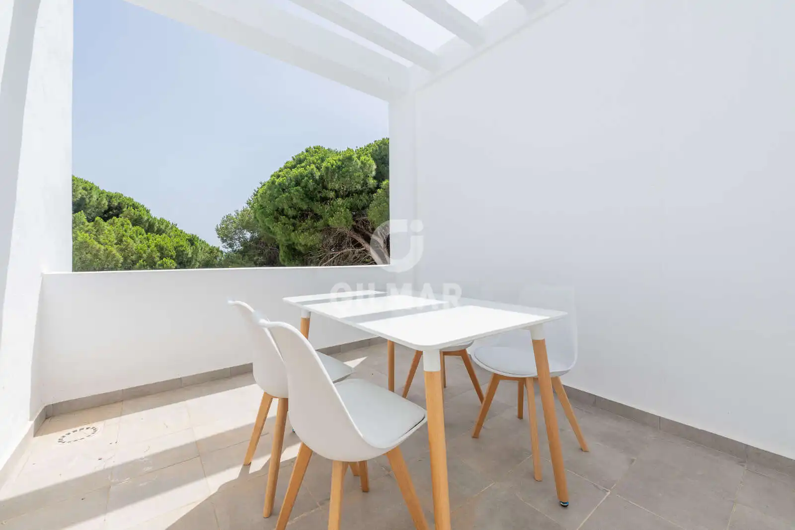 Terraza de Dúplex en venta en Barbate con Jardín privado, Piscina y Balcón