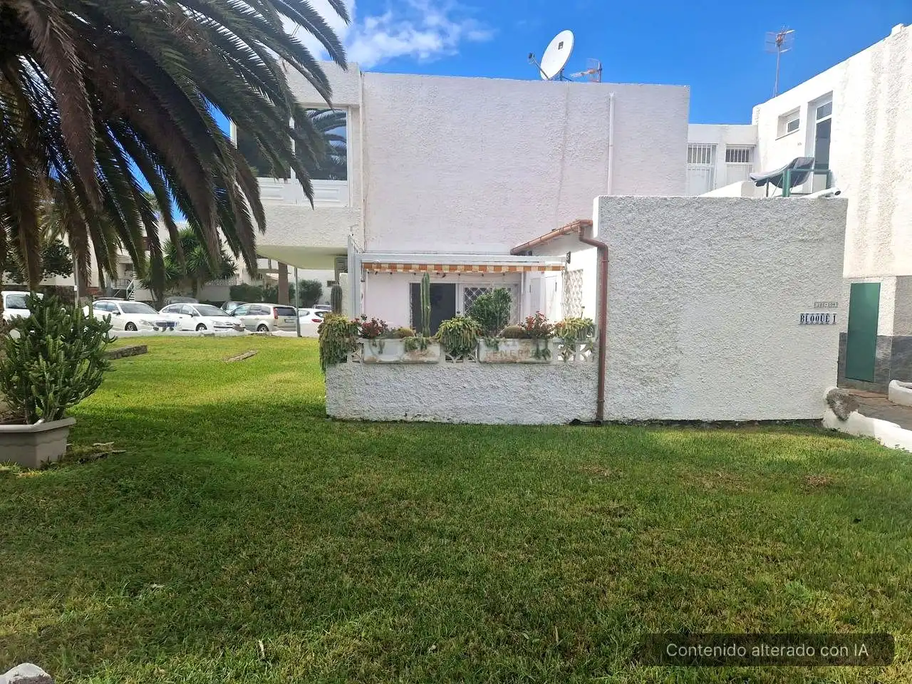 Vista exterior de Planta baja de alquiler en Arona con Aire acondicionado, Terraza y Amueblado