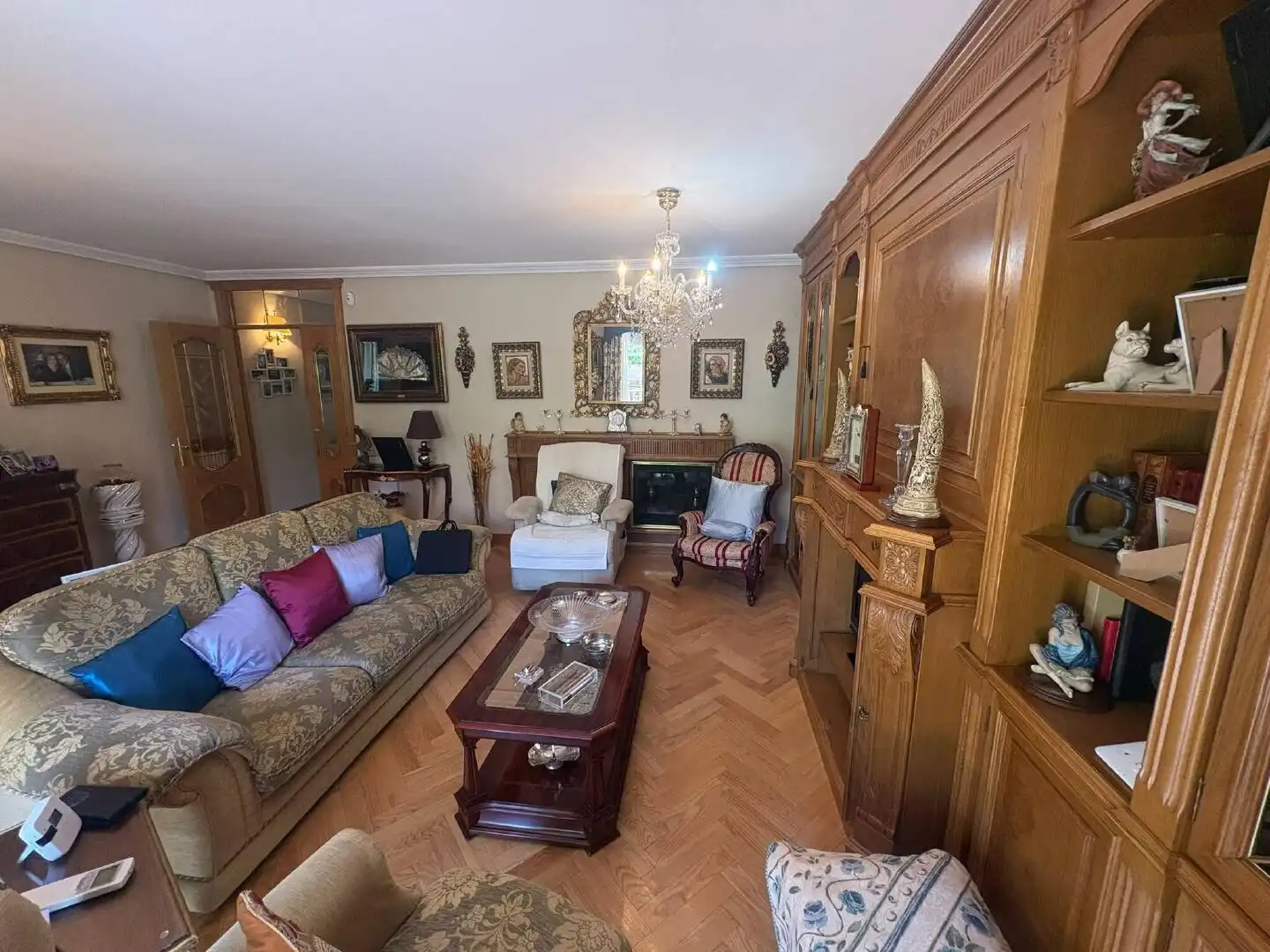 Sala d'estar de Casa o xalet en venda en Getafe