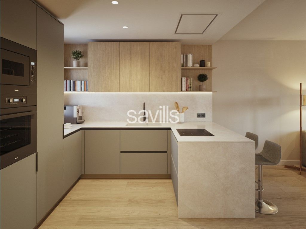 Kitchen of Apartment for sale in  Barcelona Capital