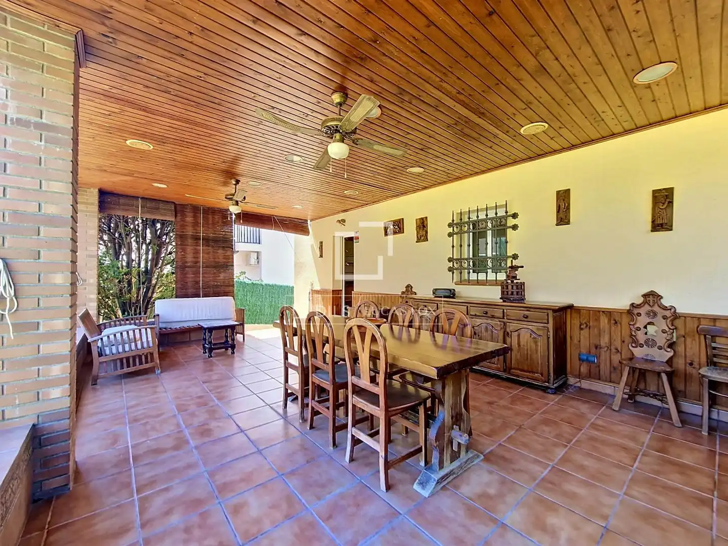 Terraza de Casa o chalet de alquiler en Cunit con Aire acondicionado, Calefacción y Jardín privado