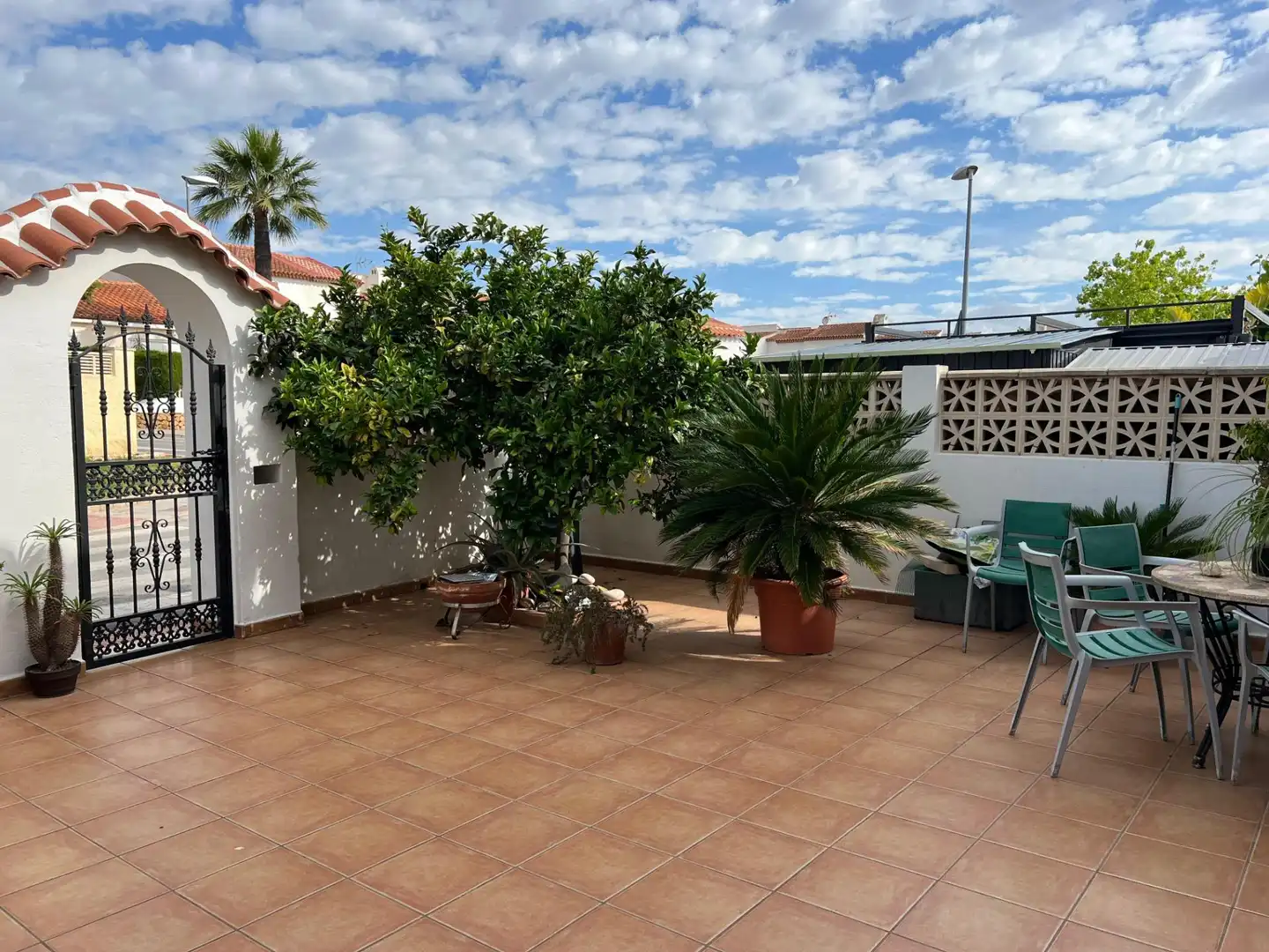 Terraza de Casa adosada en venta en La Nucia con Aire acondicionado, Jardín privado y Trastero