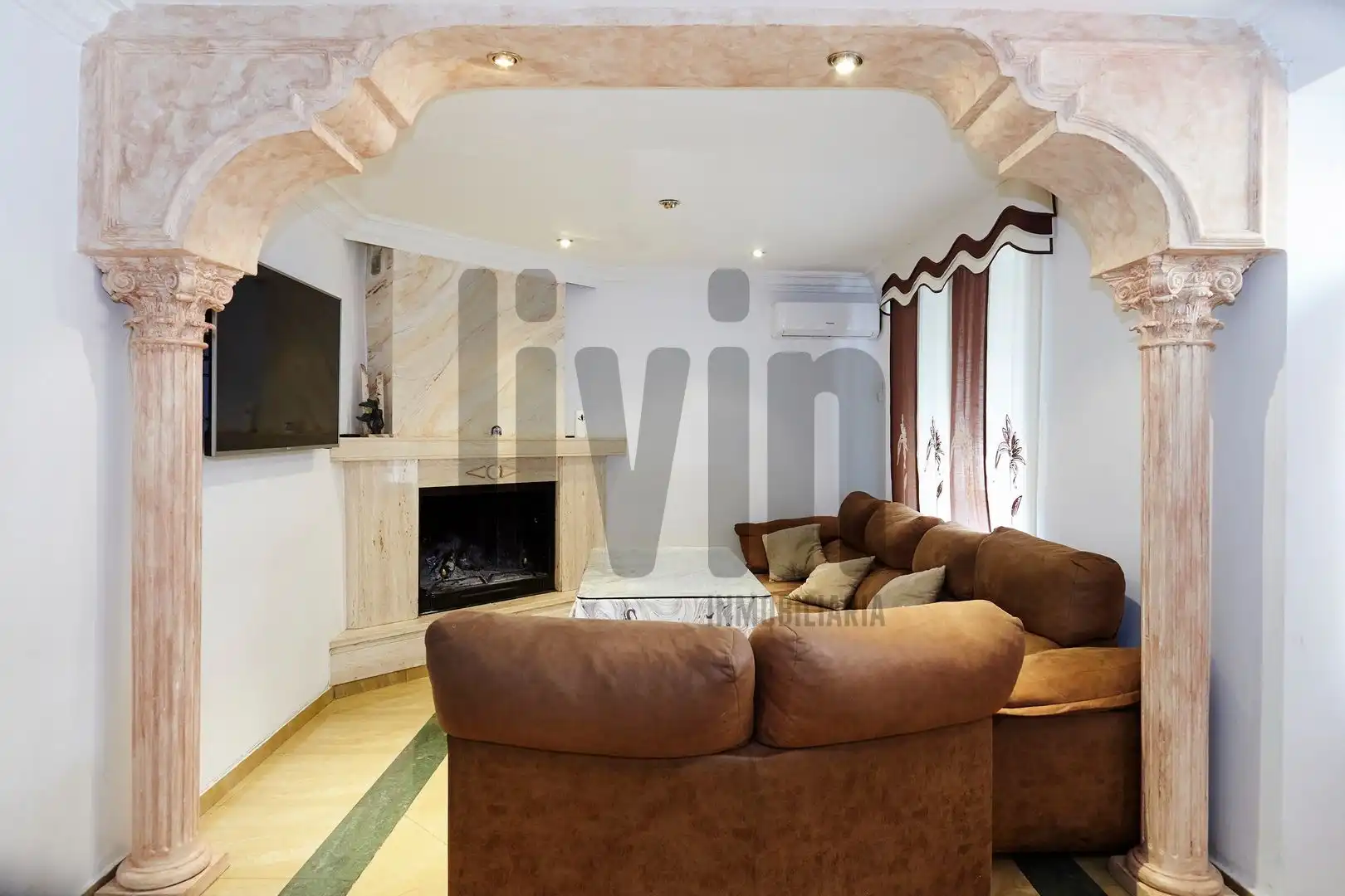 Wohnzimmer von Haus oder Chalet zum Verkauf in Jaén mit Klimaanlage, Heizung und Terrasse