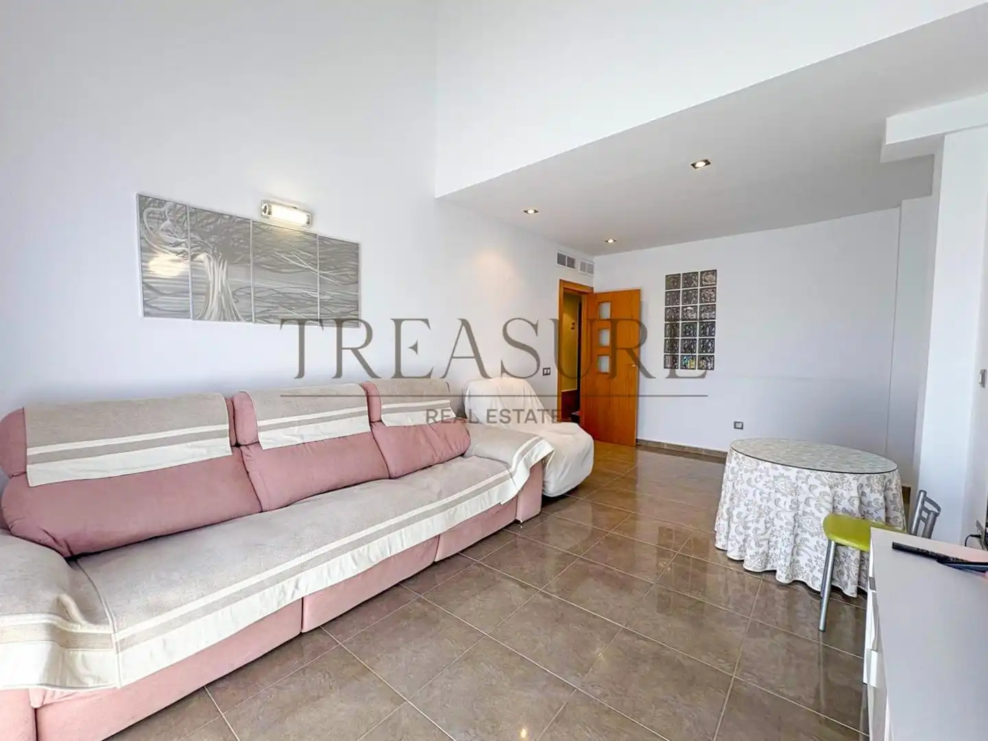Sala de estar de Dúplex en venta en Las Torres de Cotillas con Aire acondicionado, Terraza y Trastero