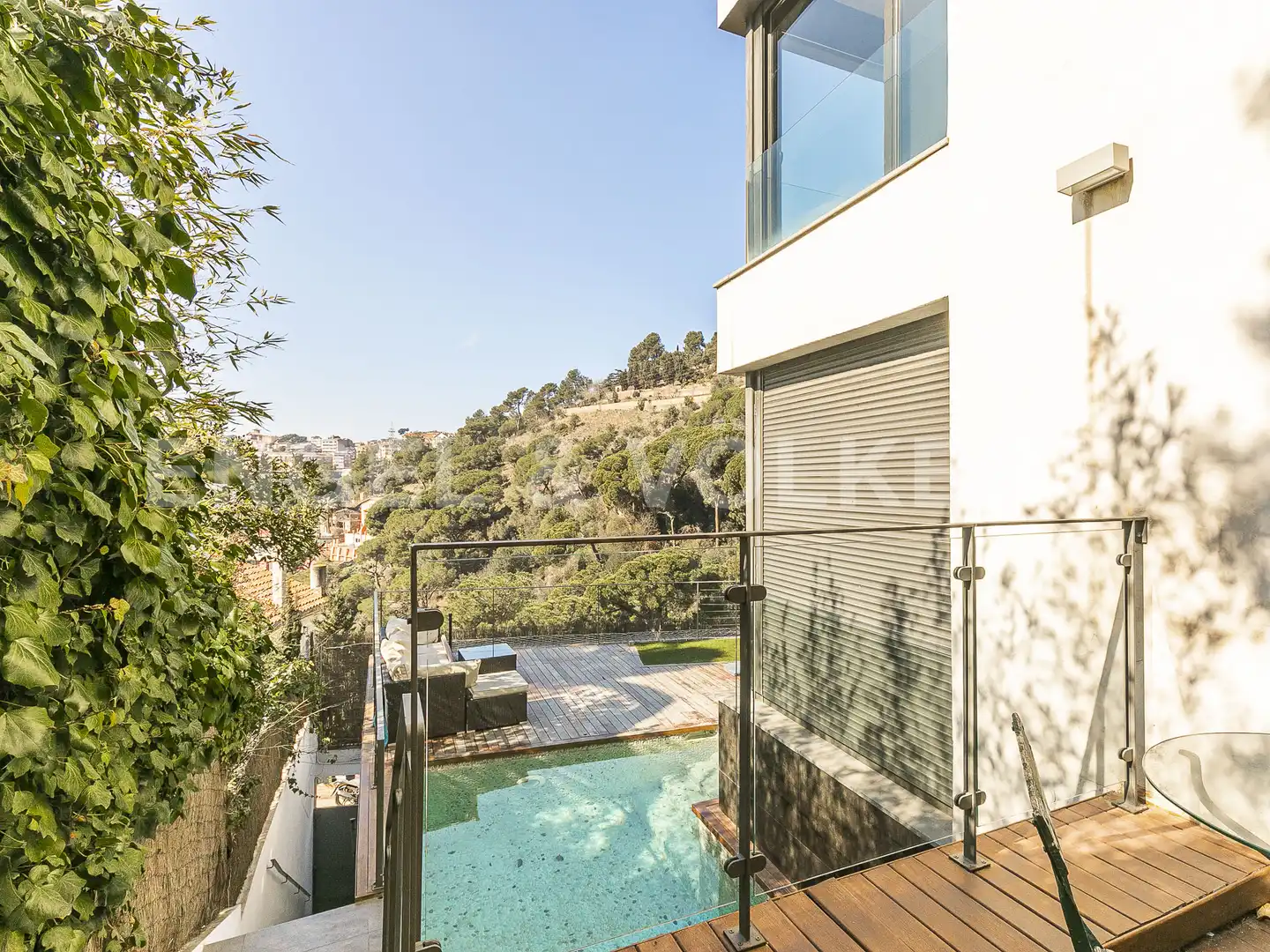 Terrace of Houses for rent in Barcelona  with Air Conditioner, Heating and Private garden