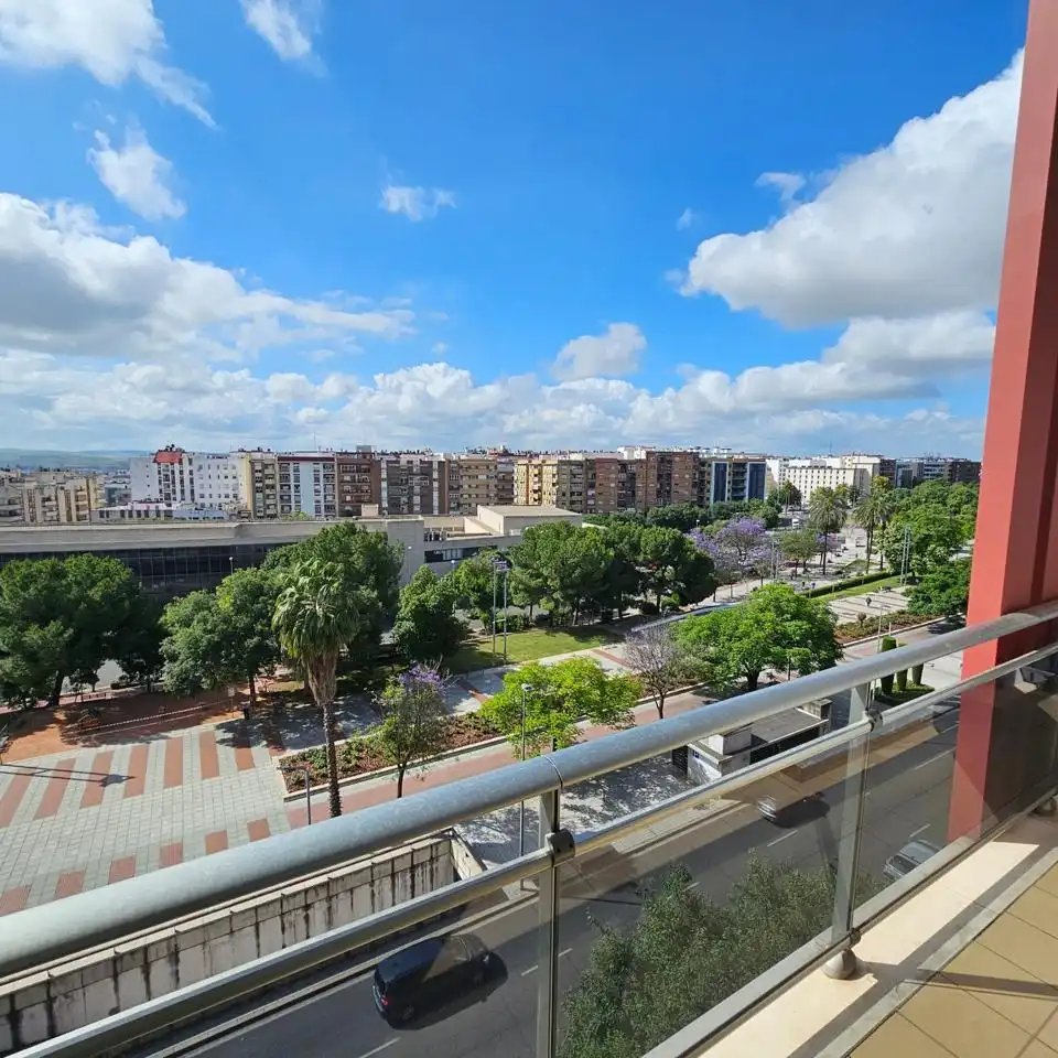 Exterior view of Duplexes for rent in Córdoba  with Air Conditioner, Terrace and Balcony