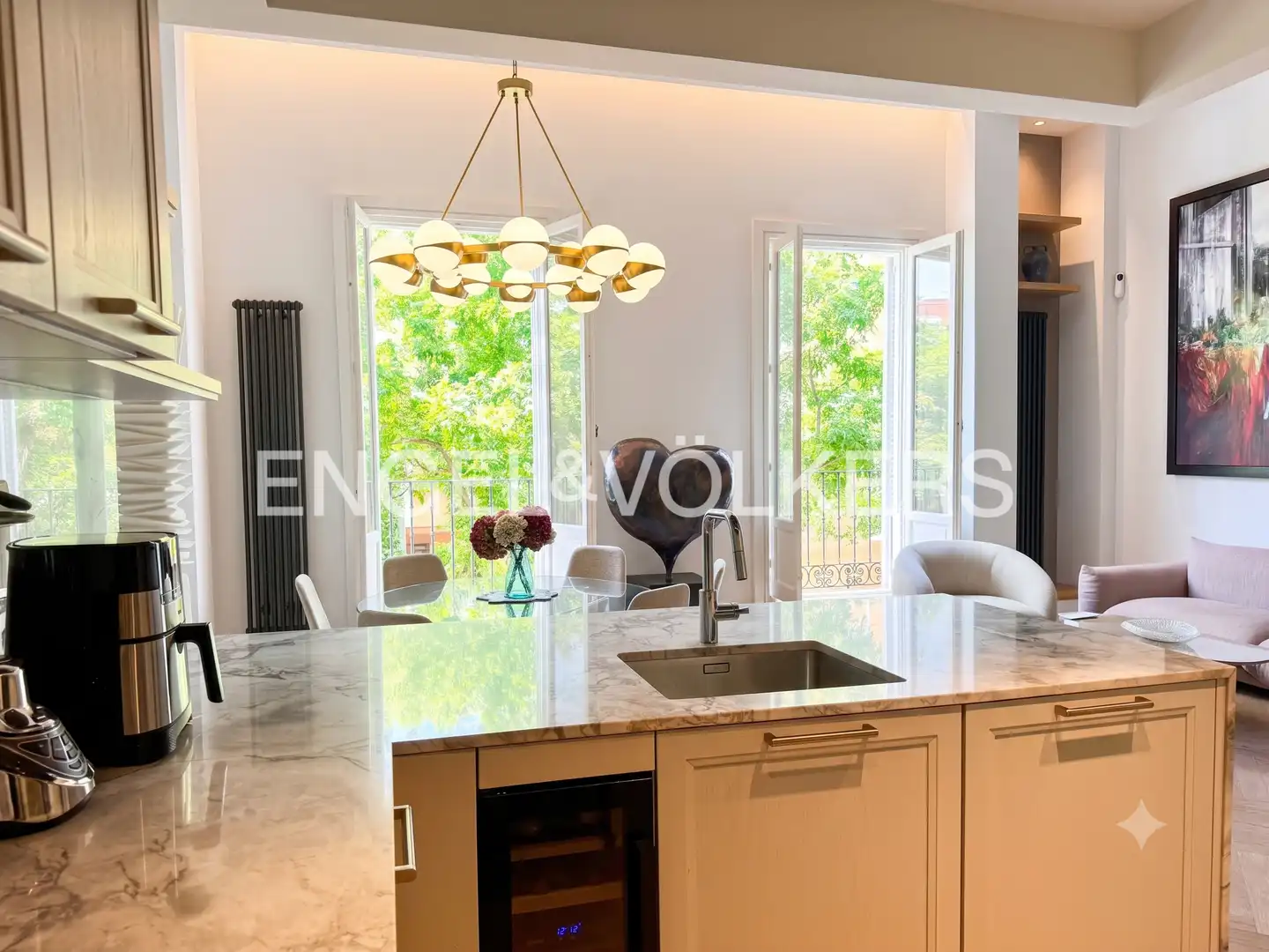 Kitchen of Flat for sale in Madrid  with Air Conditioner, Heating and Storage room