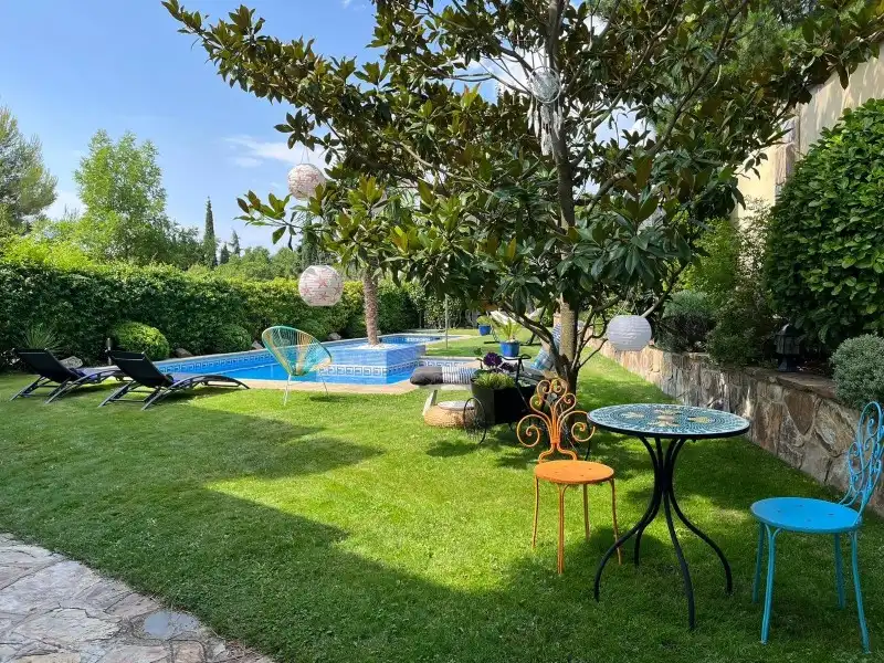 Jardí de Casa o xalet en venda en Valdemanco amb Calefacció, Terrassa i Traster