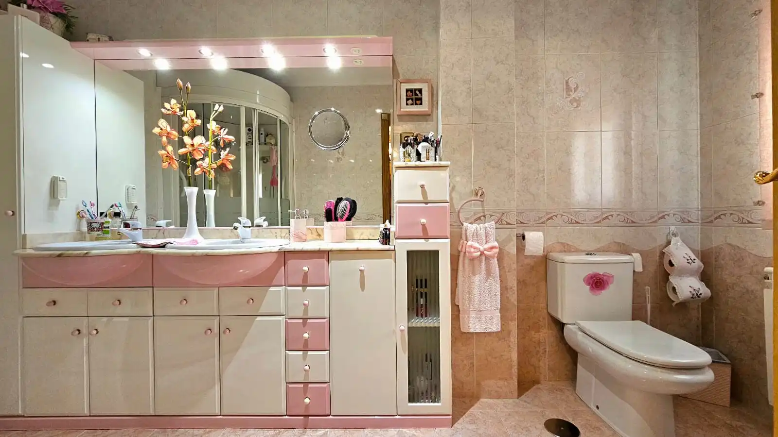 Baño de Casa adosada en venta en Torrejón de la Calzada con Aire acondicionado, Calefacción y Jardín privado