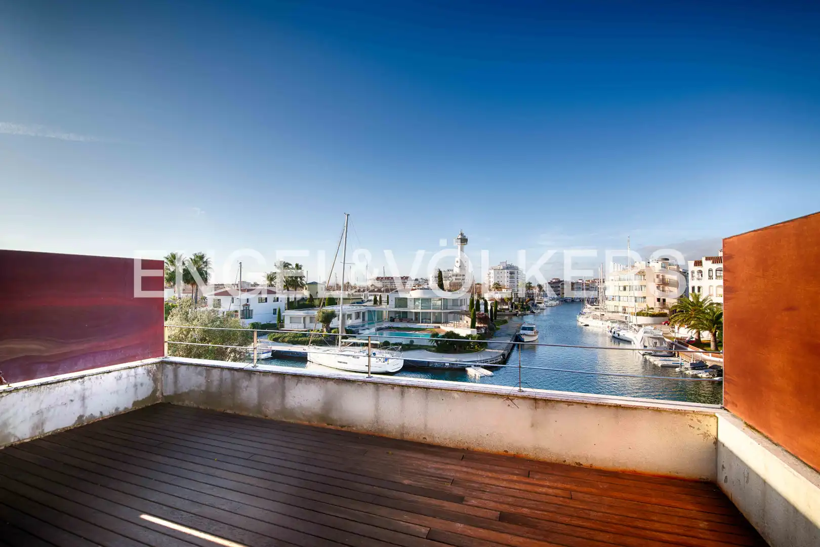 Exterior view of Detached homes for sale in Empuriabrava  with Air Conditioner, Terrace and Swimming Pool