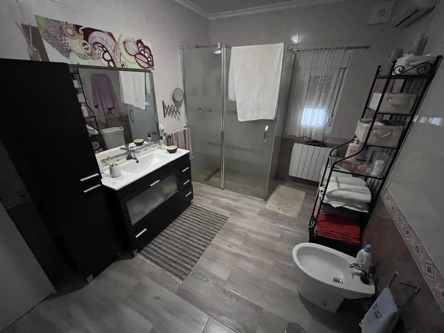 Baño de Casa o chalet en venta en Chiclana de la Frontera con Aire acondicionado, Jardín privado y Parquet
