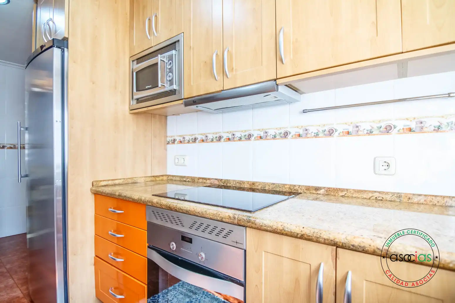 Cocina de Casa adosada en venta en Grado con Calefacción, Jardín privado y Parquet