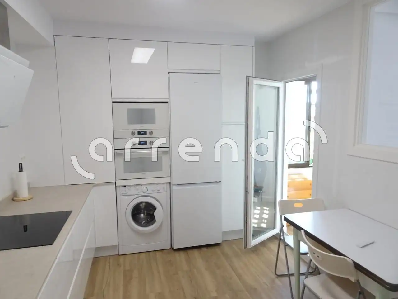 Cocina de Piso de alquiler en Santander con Amueblado