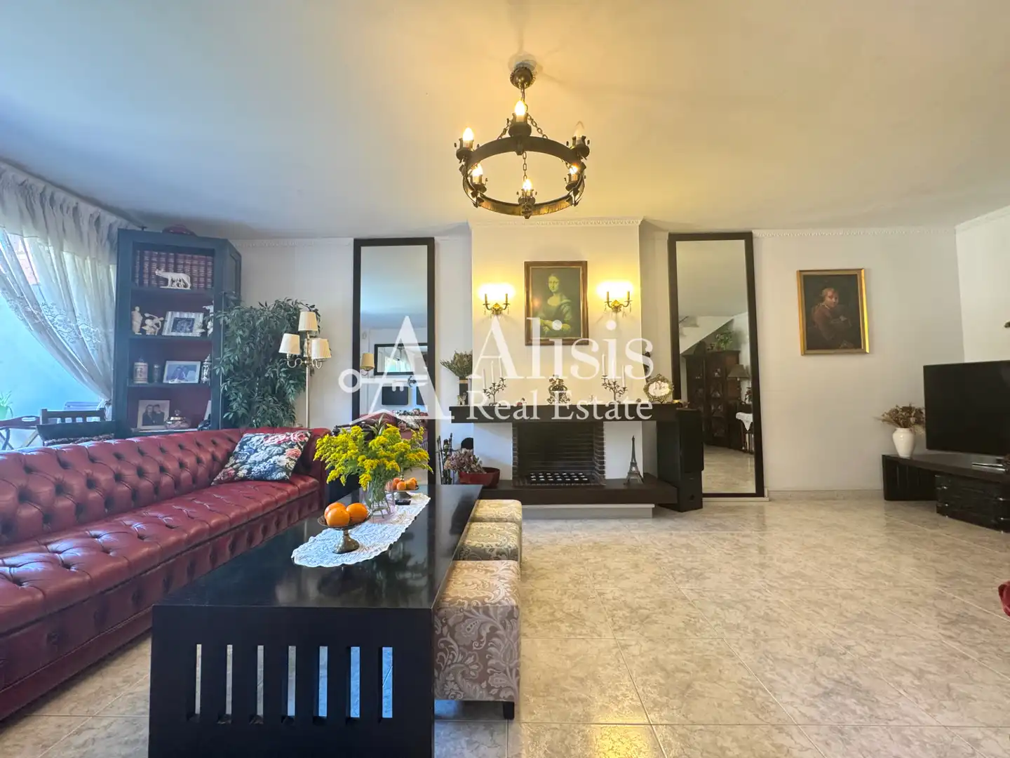 Sala d'estar de Casa adosada de lloguer en Rubí amb Calefacció, Jardí privat i Balcó